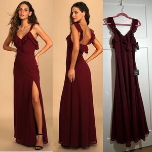 Lulus bridesmaid dress/wedding guest gown